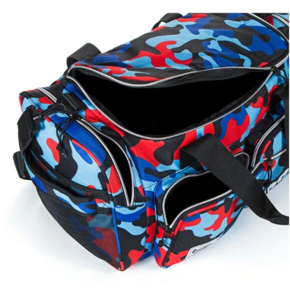 Cookies Blue Camo Heritage Smell Proof Duffle Bag - Picture 3 of 5